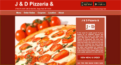 Desktop Screenshot of jndpizzeria.com